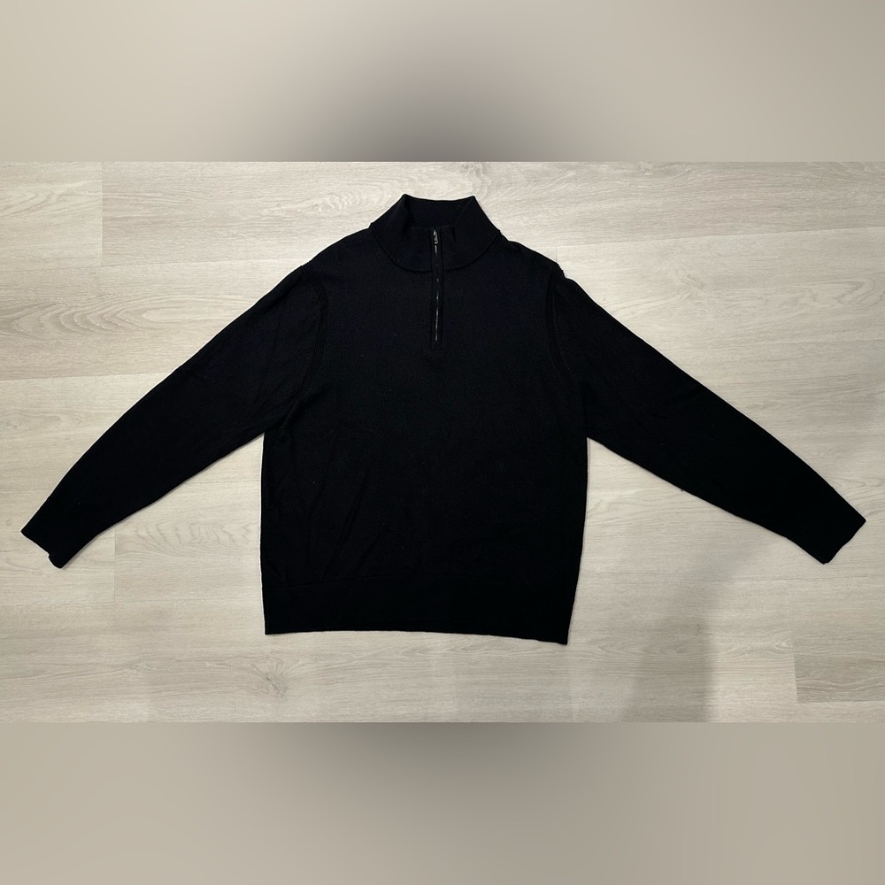 Banana Republic Merino Half-Zip Sweater